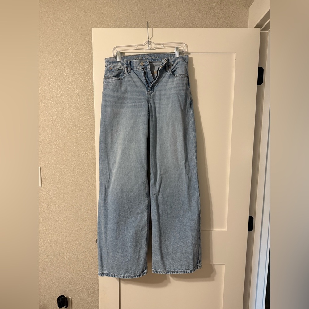 American Eagle Outfitters Light Blue Flare Jeans